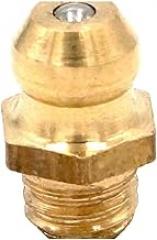 20pcs M6 Pitch 1mm Male Brass Grease Zerk Nipple Fitting for Grease Gun Machine Tool Accessories