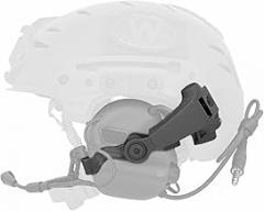 EARMOR M16A ARC Adapters for M32 Plus Tactical Headsets | EXFIL 2.0 & 3.0 Helmet Mount Kit | Tactical Headset Rail Adapter Set (Black)