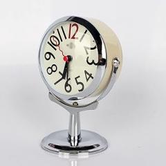 Electronic Table Clock Home Circular Needle Bedroom Living Room Desk Clock Brief Table Decoration Accessories(OneColor)