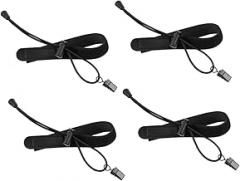 DOITOOL Backdrop Holder Fixing Clamps 4 Pcs Adjustable Backdrop Clips for Photo