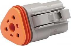 1Set DT Series Multi-Pin Bundle (2P/3P/4P/6P/8P) | 22-16AWG Sealed Plug & Socket for Auto Electronics Upgrade​ DT04-2P(2P Whole Set)