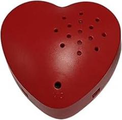 Portable Heart-Shaped Voice Recorder for Stuffed Animals | One-Click Play, Perfect for Valentine’s Day