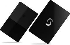 Contact Co. Smart Premier Metal NFC Card, Sleek Smart Business Card with Instant App-Free Sharing, Seamless Tool for Entrepreneurs and More, Silver