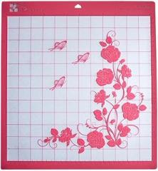 SagaSave 12 Inch Cutting Mat PVC with Grid Marking and Measuring for Various Electronic Cutting Machines DIY Art Projects Easy to Use