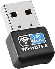 150m Mini USpB VViFi Adaptier 2.4G BIIuetuoth 5.0 Portable Wirreless Network Card Adaptier for PC Laptop Winndows 10 11 Driver New 2026 High for Reliable Electronic Component