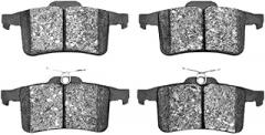 KarParts360 For Jaguar XKR-S 2012 Disc Brake Pads | Low Metallic Friction | Electronic Pad Wear Sensor | 64.3 Millimeters / 2.53 Inches Inner Pad Height | 121.9 Millimeters/4.80 Inches Inner Pad Width