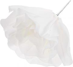 Milisten Artificial Faux Rose Flower Head 30cm White Pe Foam Material Realistic Wedding Party Photography Prop Decorative Floral Arrangement for Home and Event Decor