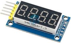 4 Bits 4bit Digital Tube Led Display Module Red Four Serial for 595 Driver New 2025 High Reliable Electronic Component, Precision, Stable Performance