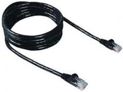 Belkin A3L980B25-BLK-S 25-ft CAT-6 RJ-45 Snagless Patch Cable, Black