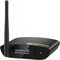 1Mii DS200Pro Bluetooth 5.3 Receiver for Home Stereo, HiFi Wireless Audio Adapter with LDAC, Built-in DAC, Long Range, Optical & RCA Outputs