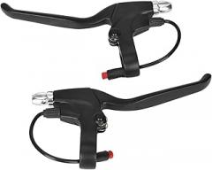 Waterproof Left & Right E-Bike Brake Lever, Electronic Brake Lever Handle Bar Grips E-Bike Replacement Parts for Electric Bicycle E-Bike Scooter (2 pin Male)