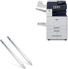 BoxWave Stylus Pen Compatible with Xerox Altalink B8155 - AccuPoint Active Stylus (2-Pack), Electronic Stylus with Ultra Fine Tip - Metallic Silver