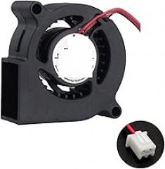 Cooling Turbo Fan Air Blower Adapter Radial Turbo Cooler 3D Printer Parts 5020 5V 12V 24V(24V XH2.54 2PIN)