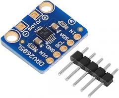 Haptic Motor Controller DRV2605L Motor Drive Module with I2C Control and General in Pin for DIY Electronics Projects and Haptic Feedback Systems 1 x Module1 x 5Pin