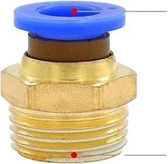 Pneumatic Air C0innector Fltting PC 4/6/8/10/12mm Thread 1/8 1/4 3/8 1/2 Hose Flttings Pipe Quick C0innectors New 2026 High for Reliable Electronic Component, Precision, Stable Performance