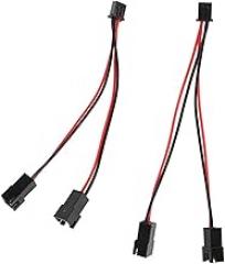 1Pair JSTXH 2.54mm 2 Pin Male Female Connectors for Helicopter and LED Strips with 10cm Cable