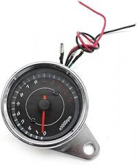 Digital Odometer 12V Motorcycle Tachometer Gauge Digital Electronic Induction Backlight Motorbike Universal Motorcycle Meter Counter