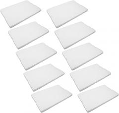 Zerodeko 10pcs High-density Foam Board Packing Inserts Anti-vibration Cushioning Pads for Shipping Fragile Electronics Glassware Wear-resistant Packing Liners
