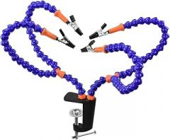 1pc Electronic Soldering Station Claw Aluminum Alloy Bench Vise Soldering Board Clamp Welding Table Vise for Jewelry Model Building