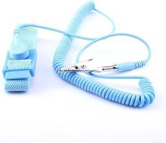 Anti Static Wrist Strap Corded With Conductive Grounding Bracelet For Protection Of Sensitive Electronics