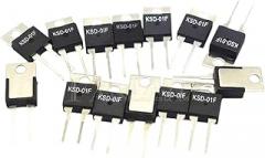 5PCS KSD-01F 40 45 50 55 60 65 70 80 85 Degree Normally Closed Thermostat Switch Temperature Control TO-220 KSD-01 New 2025 for Arrival High Reliable Electronic Component, Stable Performance