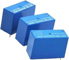 Electronic Parts SMI-05VDC-SL-2C SMI-12VDC-SL-2C SMI-24VDC-SL-2C 5V 12V 24V 5A 250VAC/30VDC 8pin Relays 2Pcs (Size : 12V)
