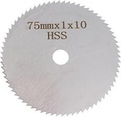 3inch 75mm Alloy HSS High Speed Hacksaw Blade Diamond Chip Resin Grinding Wheel Multifunctional Cutting Saw Blade for Electronic Starter MAYAIYIN