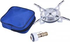 Portable Bbq Grill Camping Stoves Electronic Ignition Cooker Brass Connector for Convenient Storage