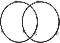 2Pcs 5889W2A012F Microwave Oven Turntable Rotating Support Ring 9.5 inch, Compatible with LG Electronics Microwave Oven