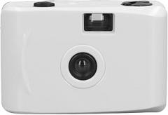 Film Camera, Reusable 1/100s Shutter Speed F/9 28MM Lens Half Frame Film Camera Removable Waterproof Case 35mm Film Camera for Birthday Gifts, Daily Records (Black and White)