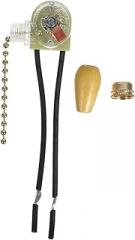 Unomor 3pcs Ceiling Fan Chain Replacement Light Switch On Off Pull Chain Ceiling Fan Lamp Light Switch for Pendant Lamp Lighting Accessories Golden