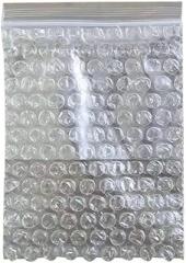 Clear Bubble Zipper Bags for Small Valuables, Protective Cushioned Storage Pouches for Jewelry, Gems, Chips, Electronics & Collectibles