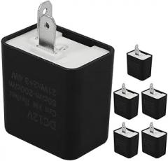 OUNONA 6pcs Led Turn Signal Relay for Motorcycles Adjustable Speed Electronic Led Enhanced Visibility Style for Motorbike Safety