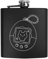 Azeeda 6oz (170ml) 'Electronic Pet' Pocket Hip Flask (HP00038158)