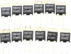 1Pcs Ksd-01F 40~80 Degree Celsius Normally Close Temperature Switch Thermostat Thermal Protector New 2026 High for Reliable Electronic Component, Precision, Stable Performance