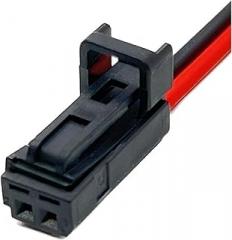 2 Pin Door Side/Wiring Harness Plug Car/Electronic Connector 4B0971832 4E0972575 1-1534113-1 1534155-1(2Pin Female,1 Pc)