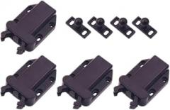 Door Cabinet Self-Locking Device Hardware Cabinet Latches Catches Abs Material