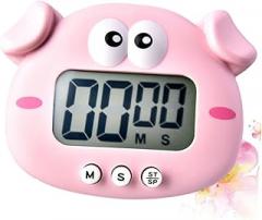 PRETYZOOM Plastic Electronic Timer Kitchen Reminder for Cooking Baking Digital Timer for Study