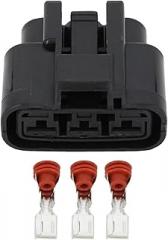 3 Pin Left Slot Car Electronic Fan/Fan with Terminal and Waterproof DJ7031YB-6.3-21 Car Connector 3P(5 Sets)