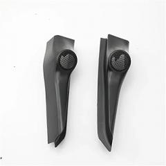 Car Audio Door Angle Gum Speaker Cover 2PCS / Fit for Toyota Previa/Estima 2006-2017 Car Tweeter Refitting Audio Door Angle Gum Speaker Cover Boxes Mounts