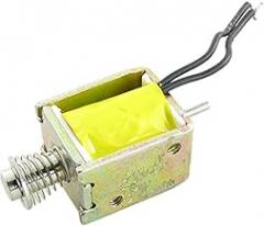 Electronic Components Open Frame Electric Solenoid Electromagnet DC 12V 0.2A