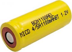 BatteryGuy ELB-1201N Replacement 1.2V 1100mAh Nickel Cadmium Emergency Lighting Battery Brand Equivalent (Rechargeable)