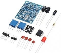 DIY NE555 Square Wave Signal Generator Pulse Generator Electronic Production Kits Module with Square Wave Output