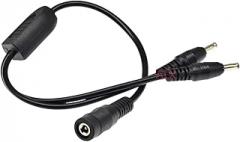 12V Dc Power Splitter Plug 1 Female to 2 Male CCTV Cable Camera Cable CCTV Accessories Povver Suppli Adaptier 3.5 * 1.35Mm 3.5X1.35 New 2026 High for Electronic Component, Precision