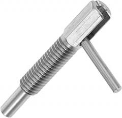 Stainless Steel Spring Plunger Pin Tool Retractable Knob Plunger Safety Locking Pin for Mechanical Equipment Furniture Electronics