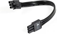 Nora Lighting NUA-806B 6 in. Ledur Interconnect Cable, Black