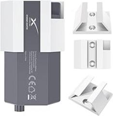 for Starlink Router ethenet Adapter Mount,Indoor Mounting Bracket for StarLink Ethernet Adapter Wall Mount The Gen 2 Router Ethernet Adapter Directly to a Wall or Other Surface