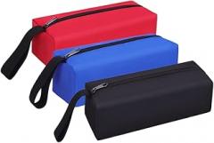 DOITOOL 3Pcs Small Tool Pouches with Smooth Zipper Multipurpose Utility Bags for Travel Makeup Electronics and Hand Tool Storage Organizer