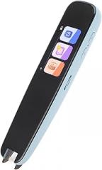 Smart OCR Scanner Pen, Electronic Language Translator with LCD Touchscreen, Dictionary English Learning Scanning Pen Built in Battery for Learning