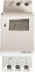 DHC15A Weekly Programmable Digital Timer Switch DIN Rail 16A 220VAC Electronic Time Relay Control 7 Days